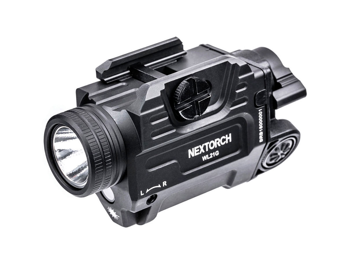 Фонарь Nextorch WL21G Dual-Light, пистолетный, 650 lm, зеленый ЛЦУ