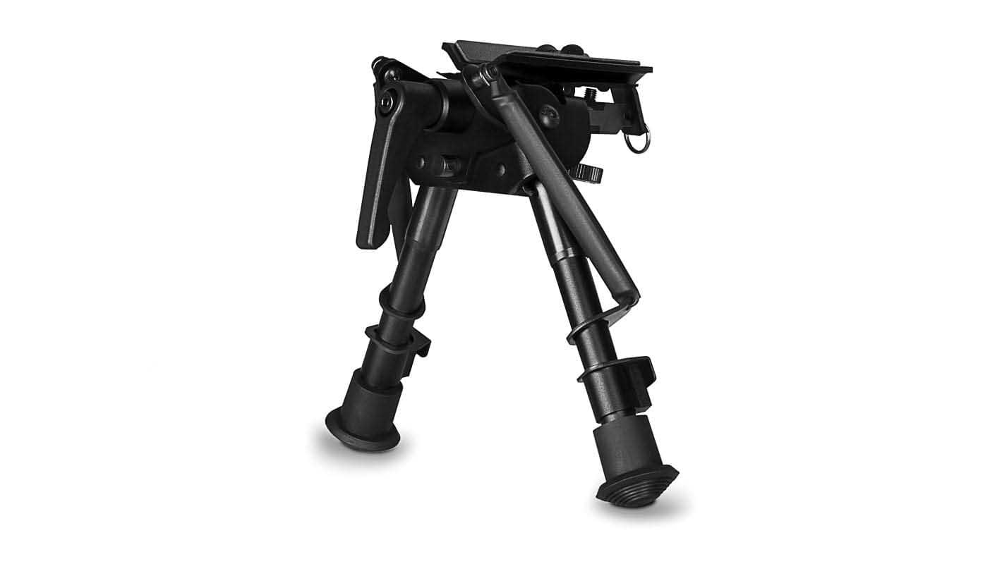 Сошки Hawke SWIVEL TILT BIPOD 6-9" на поворотном основании для установки на антабку (наклонные, регулируемые) высота 15-23 см