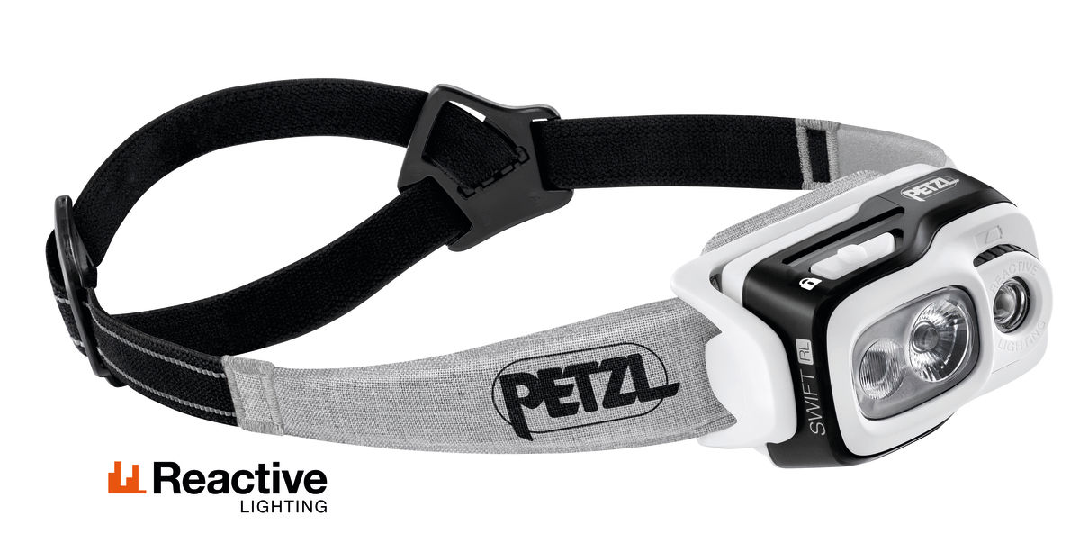 Фонарь налобный Petzl Swift RL 900лм, черный