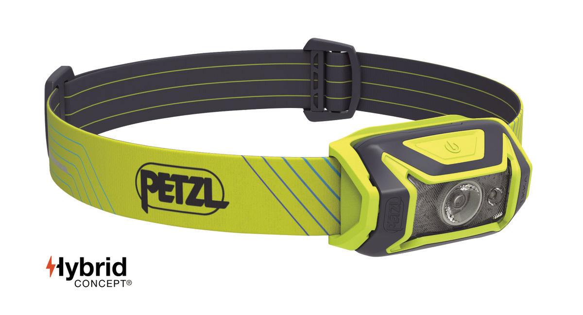 Фонарь налобный Petzl Tikka Core 450лм, желтый