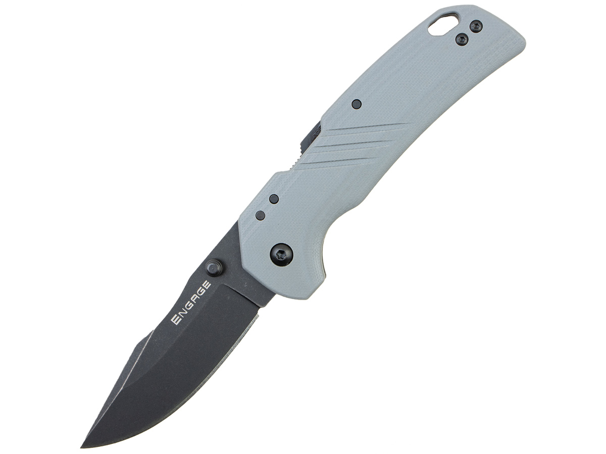 Нож складной Cold Steel Engage 3in Gray, сталь AUS 10A, рукоять G10