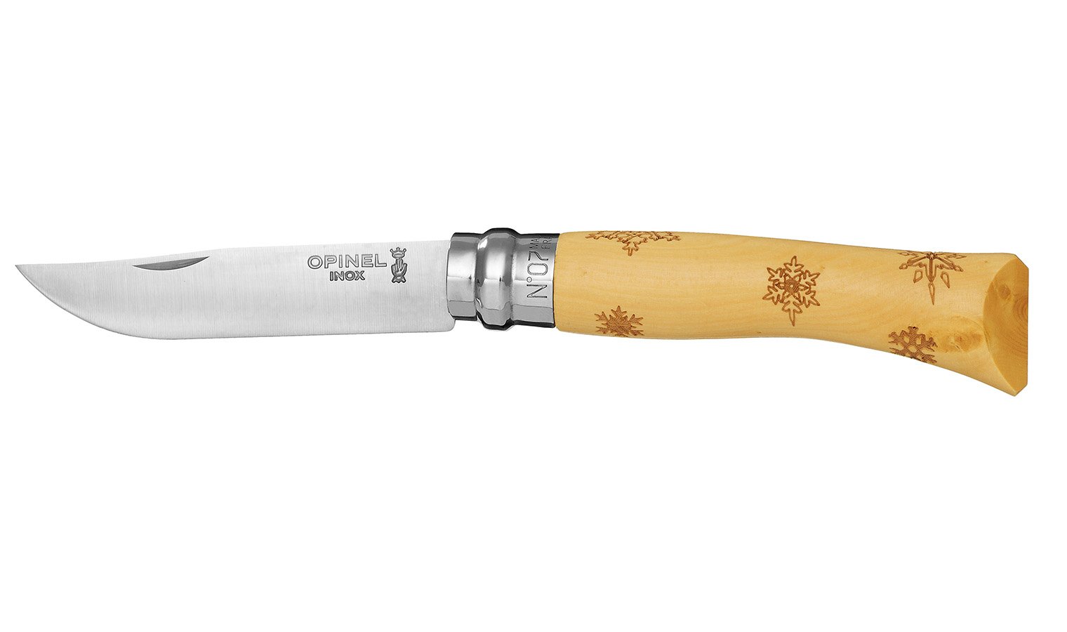 Нож Opinel №07 Nature Snow, 001553